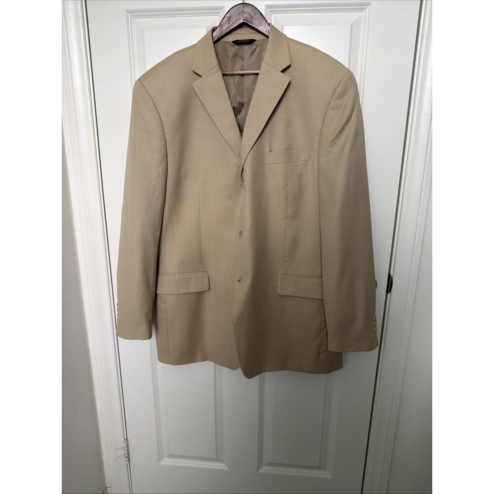 Giorgio Cosani, Men 46R, Brown 95% Wool Suit Jacket/Blazer Office Work